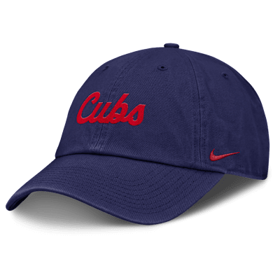 【MLB ・NIKE】 シカゴ・カブス 調整可能 キャップ ナイキ キャップ シカゴ カブス MLB EVERGREEN CLUB PERFORMANCE